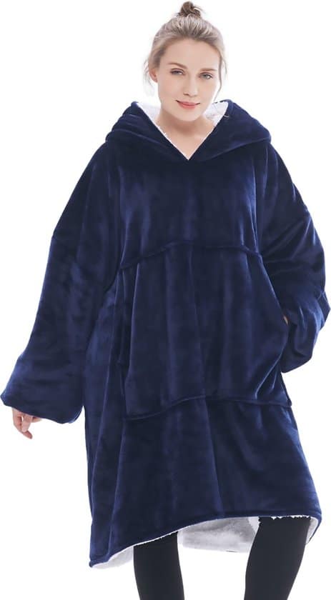 Goliving Fleece Hoodie Deken