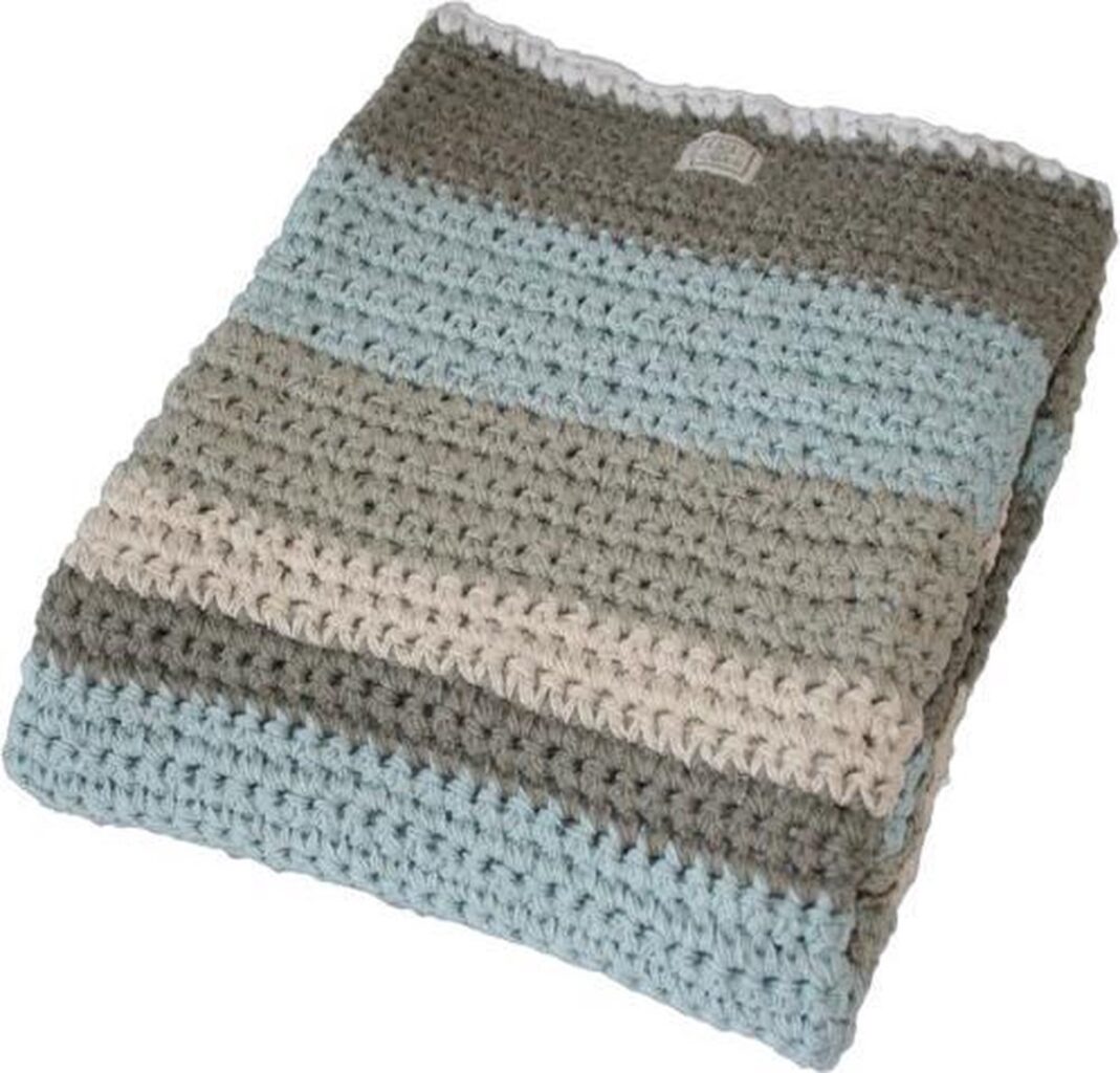 Fair and Cute - Gehaakt wiegdeken