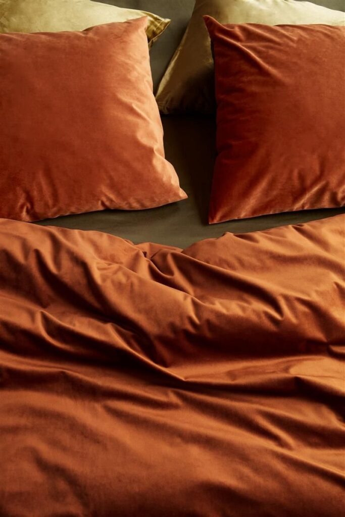 Velours Velvet Dekbedovertrek Terra