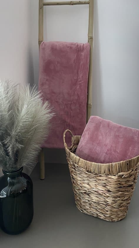 Beste-roze-fluffy-deken