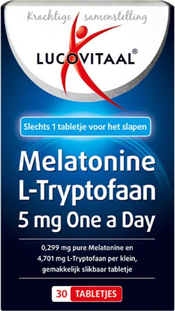 Lucovitaal Melatonine L-Tryptofaan 5mg