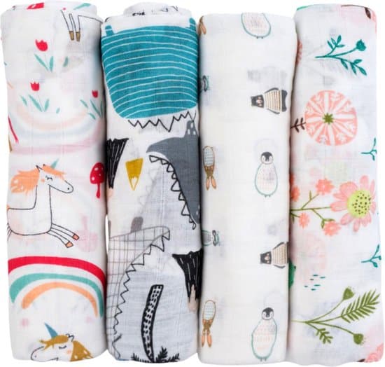 Allerion - Set van 4 wiegdekens
